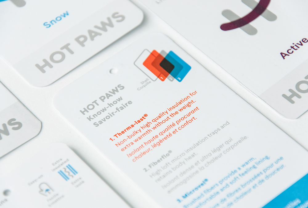 加拿大户外品牌Hot Paws标志设计