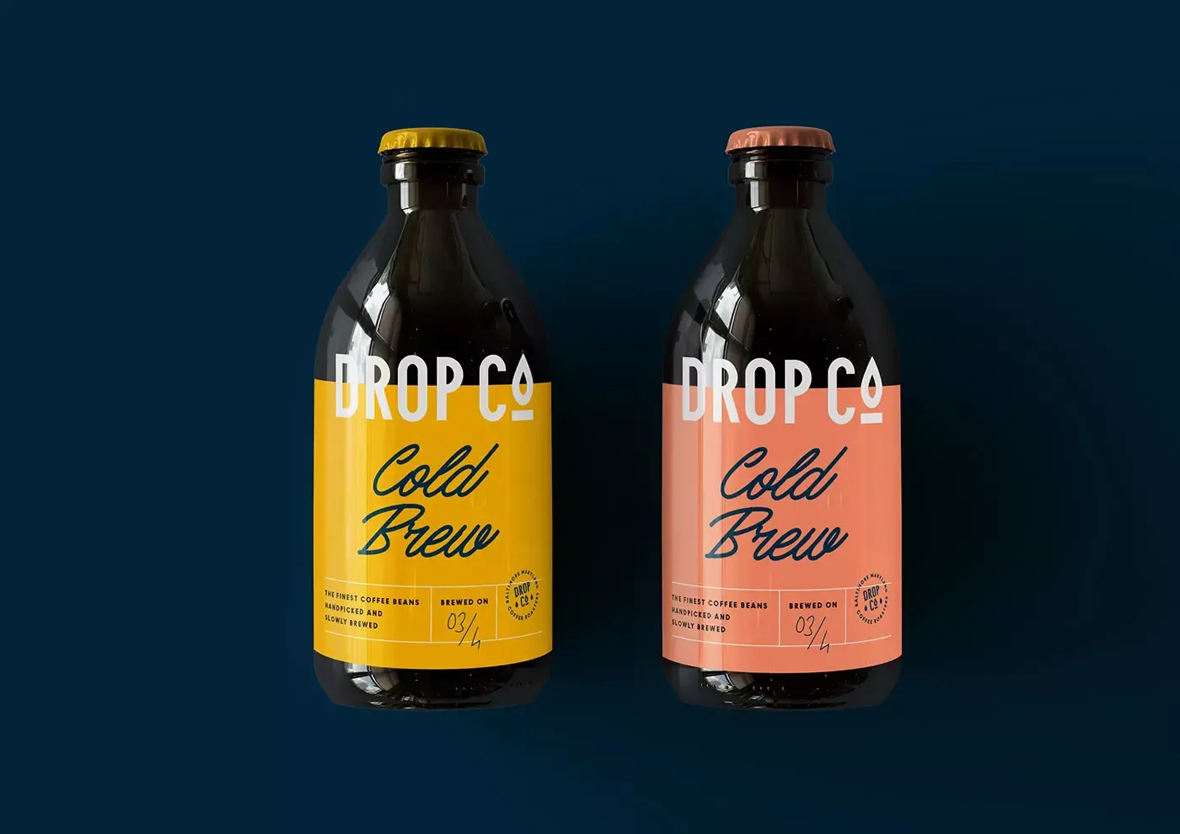 Drop Co. 咖啡品牌Logo设计