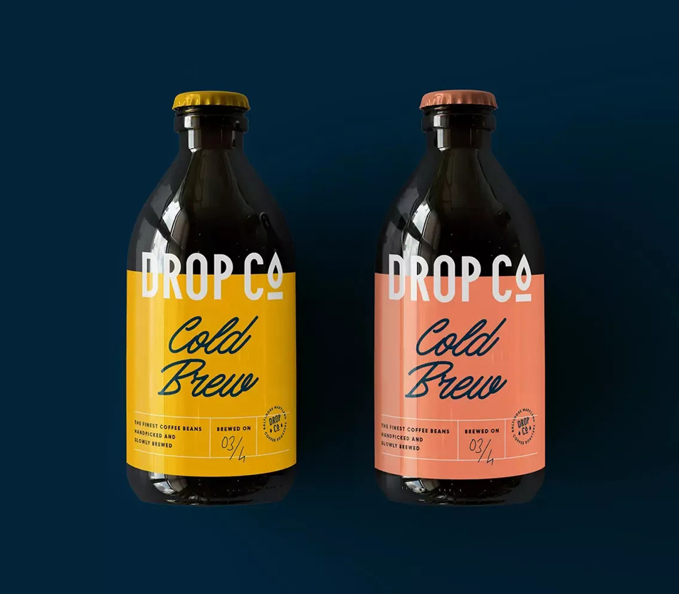 Drop Co. 咖啡品牌Logo设计