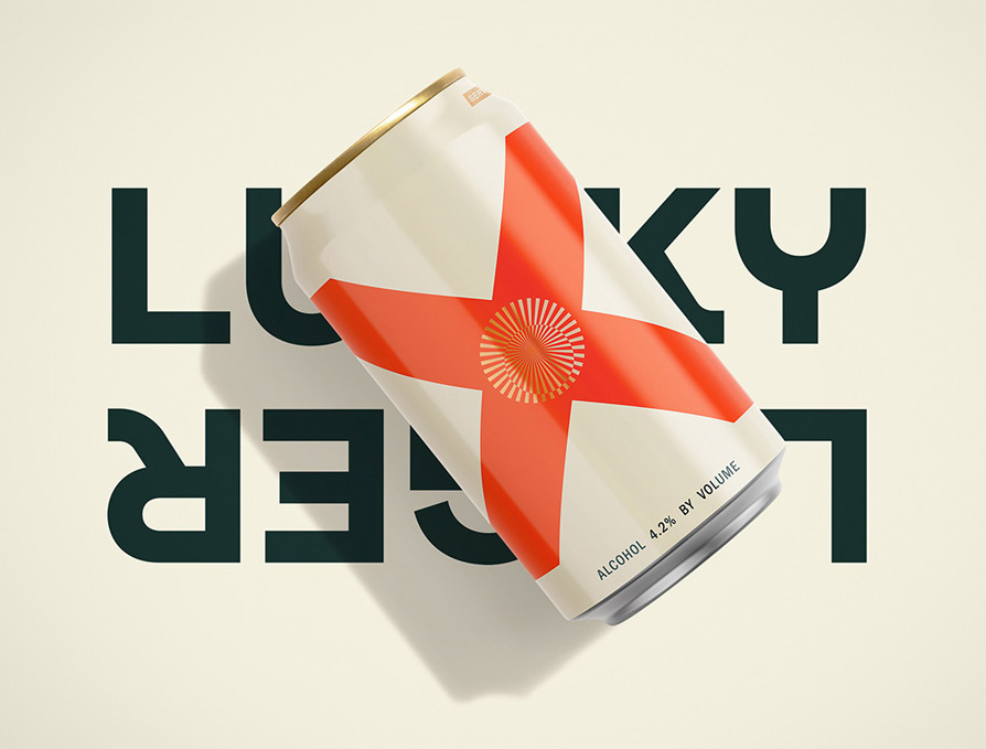 LUCKY LAGER 啤酒包装设计