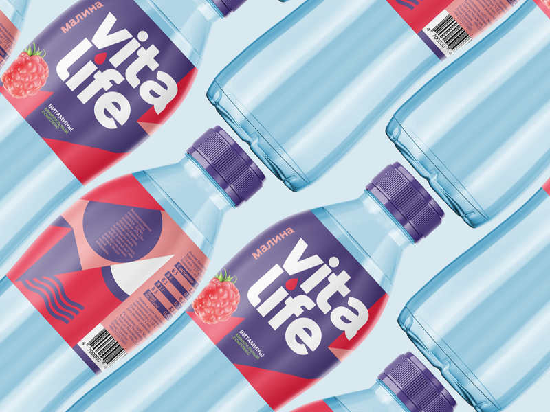 Vita Life 天然饮用水包装设计