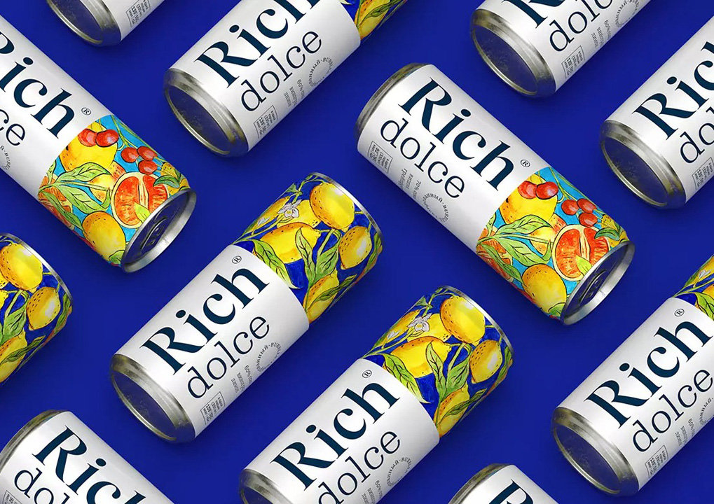 Rich Dolce 果汁包装设计