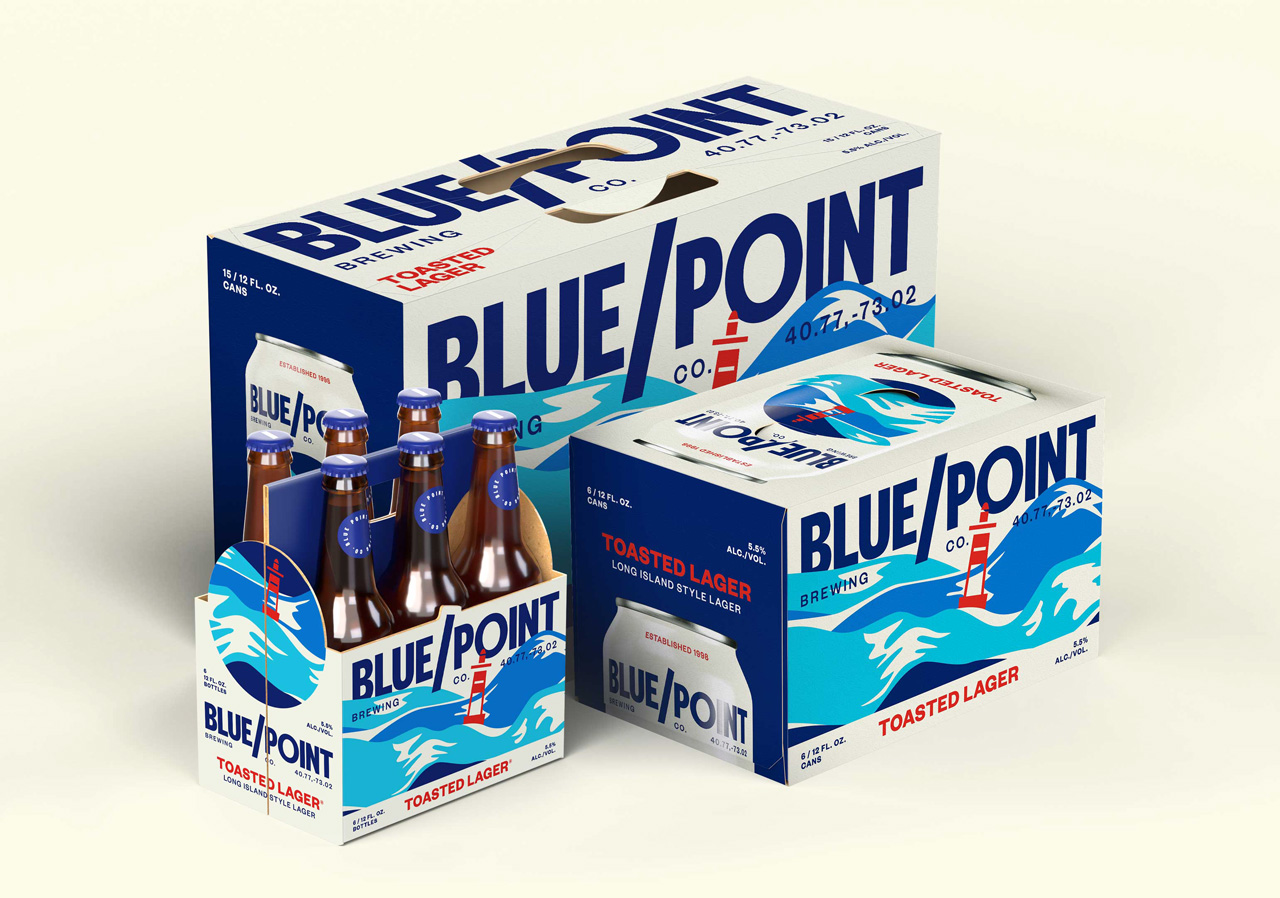 Blue Point 精酿啤酒包装设计