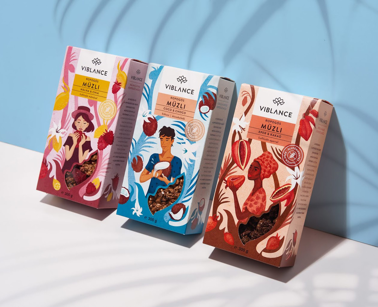 Viblance 早餐麦片包装设计