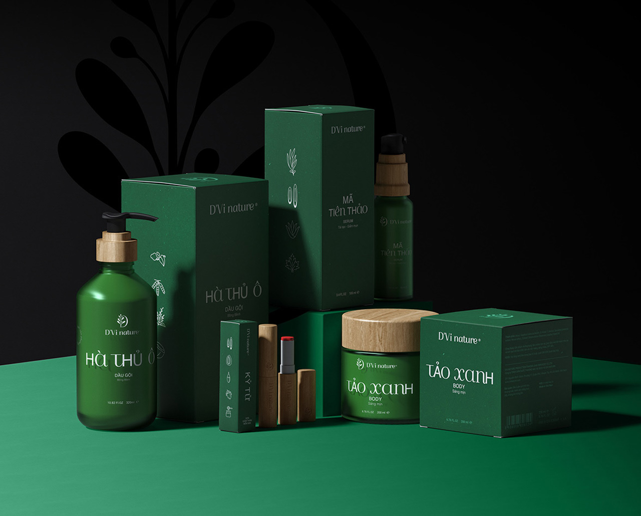 D'Vi nature 化妆品包装设计