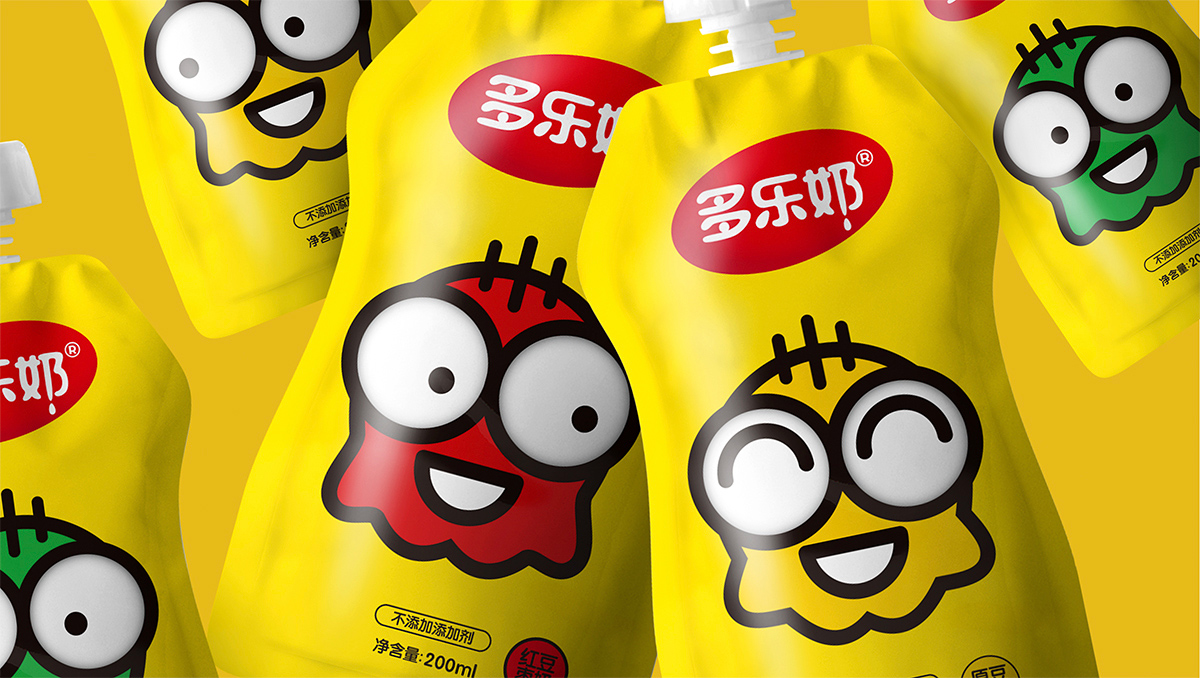 豆奶包装设计